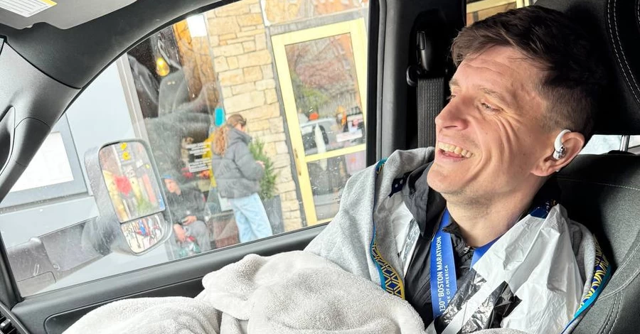 У Анатолия Анатолича отказали ноги на последних километрах Бостонского марафона