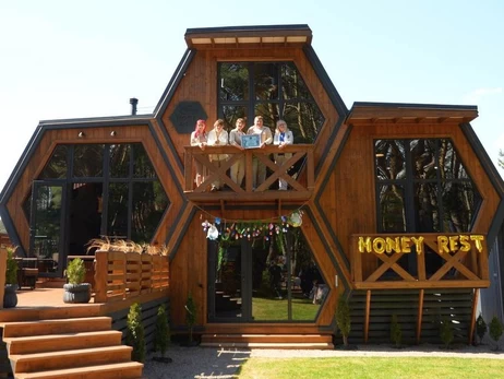 Бджоли у шоці: будинок-соти для відпочинку потрапив до Книги рекордів України