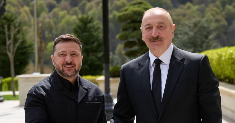 Україна підписала з Азербайджаном шість угод, у тому числі щодо оборони, - Зеленський