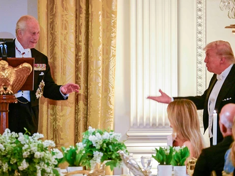 Чарльз III пожартував над реконструкцією Білого дому, порівнявши її з підпалом британцями президентської резиденції