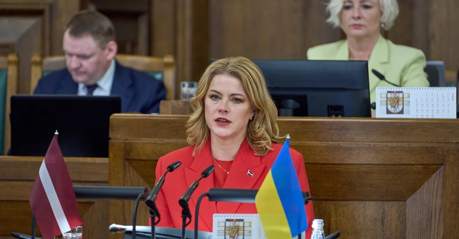 Прем'єр-міністр Латвії подала у відставку через два дрони, що залетіли в країну
