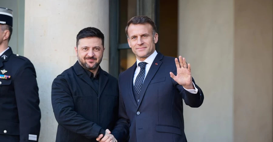  Франция готова помогать Украине с антибаллистикой, - Зеленский псле разговора с Макроном