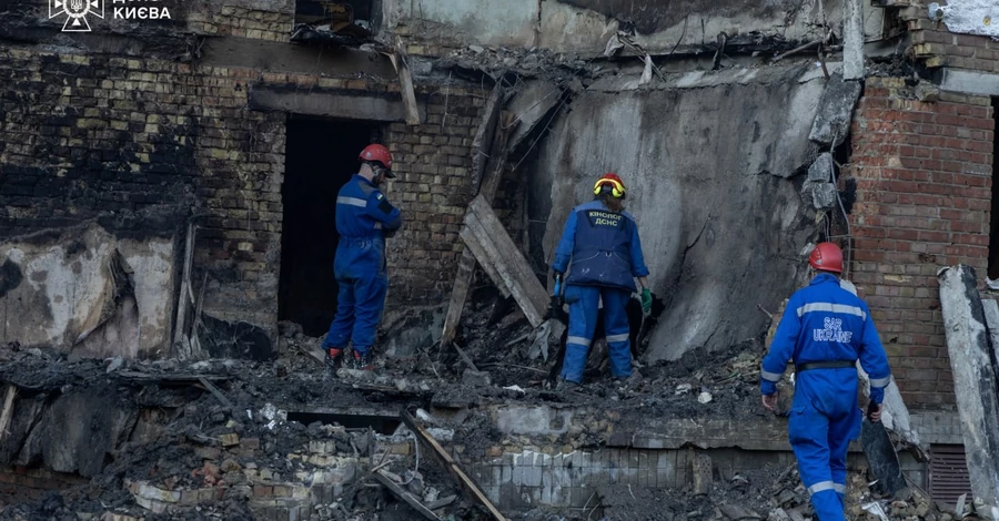 Число пострадавших в Киеве возросло до 87 человек, повреждено полсотни локаций