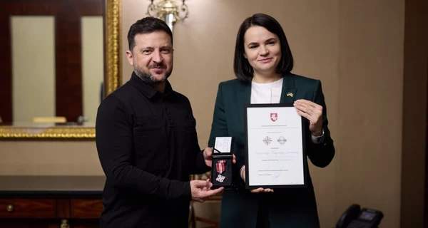 Зеленський зустрівся з Тихановською у Києві та пожартував над Лукашенком