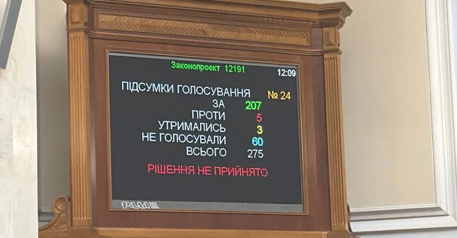 Верховная Рада провалила законопроект о декриминализации порно