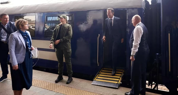 Генсек НАТО Рютте прибув з візитом до Києва