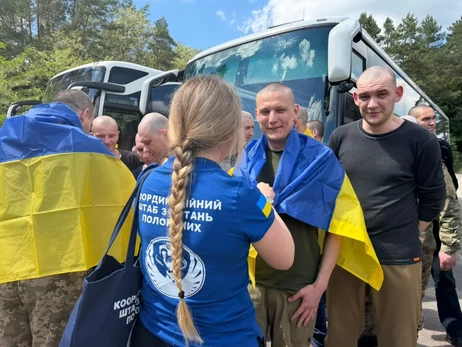 До України з РФ повернули ще 186 полонених українців
