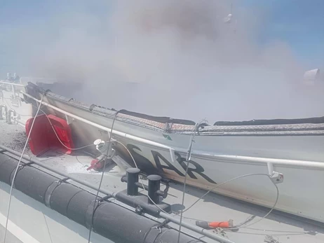 Росіяни атакували два рятувальні судна в Чорному морі, є поранені