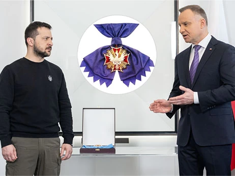 На межі абсурду: поляки хочуть позбавити Зеленського ордена Білого Орла, а Муссоліні його залишили