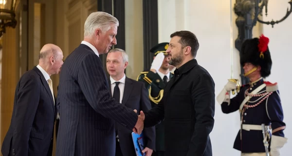 Зеленський зустрівся з королем Бельгії та розповів йому про останні обстріли України 