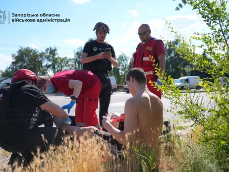Росіяни вдарили по пляжу в Запоріжжі - є поранені, серед них діти