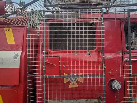 В Сумской области россияне нанесли повторный удар по спасателям, работавшим на месте обстрела