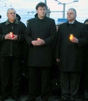 В городе отметили годовщину Голодомора 
