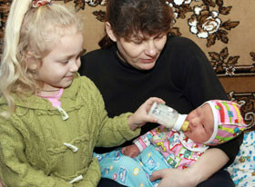 На Виннитчине родился крепыш весом 6 кг 250 г! 