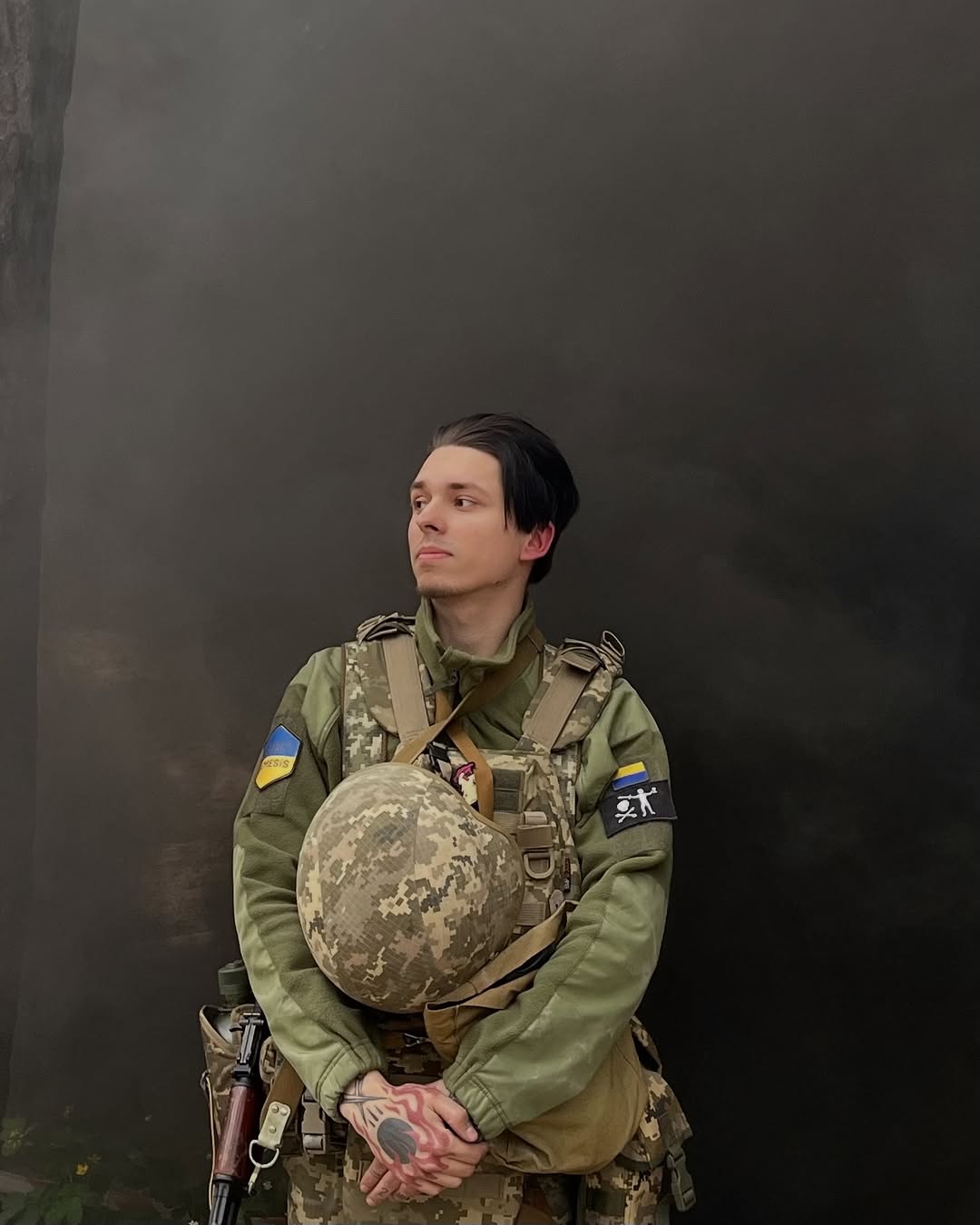 Дмитрий Однороженко занимается перехватом ударных беспилотных российских дронов. Фото: instagram.com/hatespeechmusic/