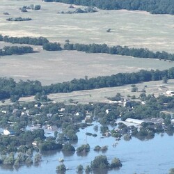 Последствия затопления Каховской ГЭС. Фото: NAVKA/KP.UA