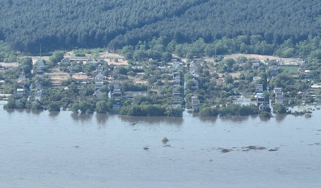 Последствия затопления Каховской ГЭС. Фото: NAVKA/KP.UA