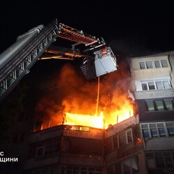 Удар по Одессе в ночь на 3 июня. Фото: t.me/dsns_telegram