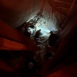 Удар по Кам`янському 6 листопада. Фото: t.me/dsns_telegram