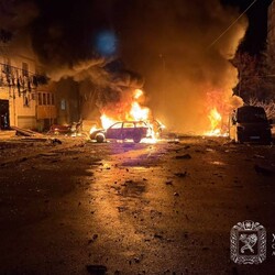 Российский удар по Харькову 19 ноября. Фото: t.me/synegubov