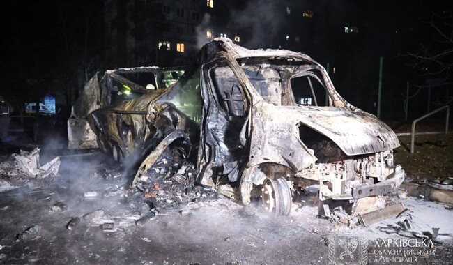 Российский удар по Харькову 19 ноября. Фото: t.me/synegubov