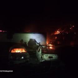 Российский удар по Днепропетровщине 27 ноября. Фото: t.me/dsns_telegram