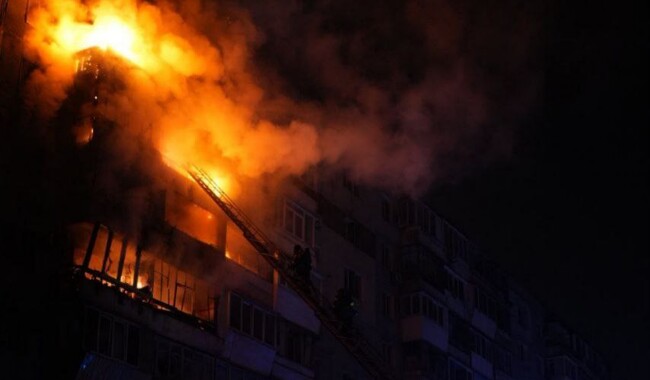 Російський удар по Запоріжжю 16 грудня. Фото: t.me/ivan_fedorov_zp