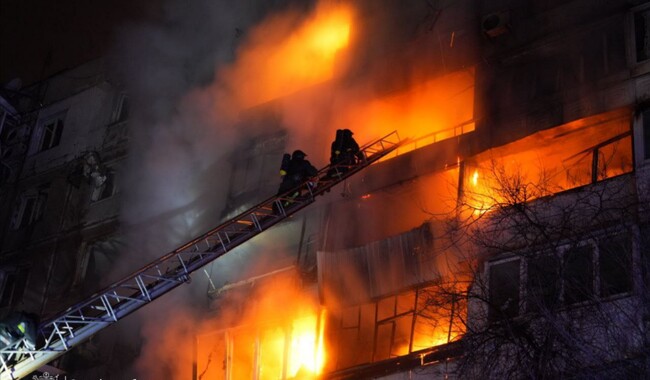 Російський удар по Запоріжжю 16 грудня. Фото: t.me/ivan_fedorov_zp