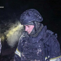 Удар по Богодухову 11 февраля. Фото: t.me/dsns_telegram