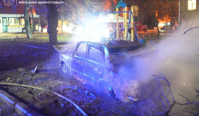 Удар по Запоріжжю 26 лютого. Фото: t.me/ivan_fedorov_zp