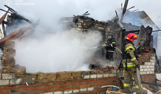 Удар по Балаклее 24 апреля. Фото: t.me/dsns_telegram