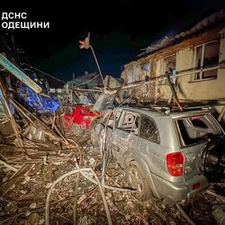 Російська атака на Одесу 24 квітня. Фото: t.me/odeskaODA