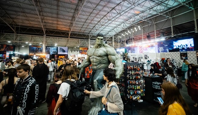 Персонажи комиксов Marvel и DC все-таки были. Хоть и не так много. Фото: facebook.com/fancon.com.ua